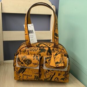 Coach Turnlock Graffiti 20